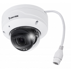 2 MP Udendrs Fast Dome IP66, IK10 (-30c), Remote Focus 2.8-12mm SNV, WDR Pro, Smart IR 30m.