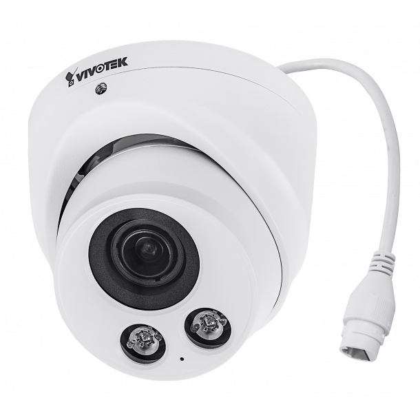 5 MP Outdoor IP66 Flat-Faced Dome (-30c), 2.8-12mm, Smart IR 30m, SNV, WDR Pro, 20fps 2560x1920.