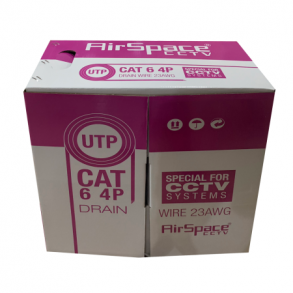UTP Cable Cat.6e, 305m, Gray, Indoor, Halogen-free, fire-retardant and LSZH