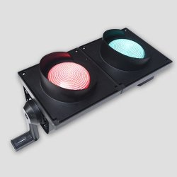 Trafiklys Rd/Grn 100mm LED 230VAC