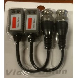 Video Balun UPSCREW-W, 2 stk. i pakke