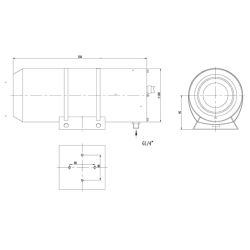 Aircooled IP66 (-30c-+200c) housing in stainless steel 304 material.