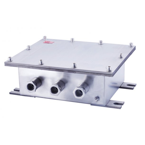 Explosion Proof Control Box, 200x250x100mm / 335x280x125mm, 6x G3/4 Interface, Stainless Steel 316L