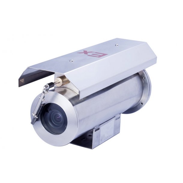 Eksplosions Proof IP66 (-40c-+60c) Camera Housing in 316L Stainless Steel, AC220V, ExdIICT6
