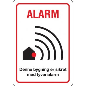 Alarm Klistermrke