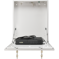 GDPR vg skab NVR/DVR Hvid