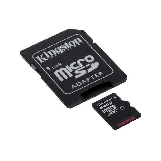 Micro SDXC Card 64 GB Cl. 10