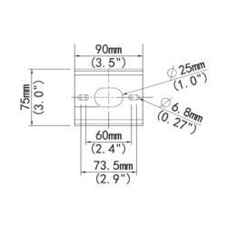 Uniview Indoor or outdoor, housing Pendant installation