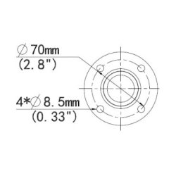 Uniview Indoor or outdoor, housing Pendant installation