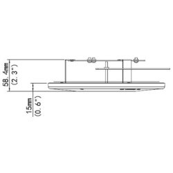 Uniview Indoor Dome In-Ceiling Mount
