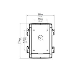 Uniview Udendrs eller indendrs kabelforbindelses boks til PTZ Dome-serien