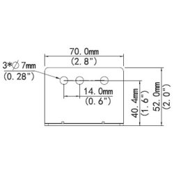 Uniview Box Camera L-form Mount