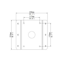 Uniview PTZ Dome Hjrne Beslag