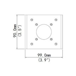 Uniview Bullet Pole Mount Bracket