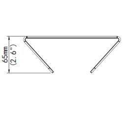 Uniview PTZ Dome Pole Mount Adapter