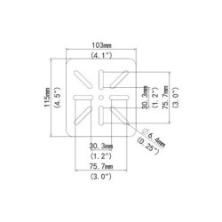 Uniview Udendrs Kamera Hus Beslag
