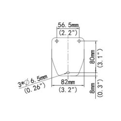 Uniview Vg Beslag til Box og Kamera Huse