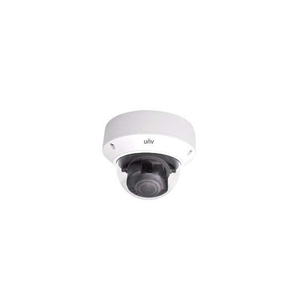 4 MP Outdoor VDP Dome IP66 IK10 (-40c), 2.8-12mm Remote fokus, Smart IR 30m, WDR, 3DNR, ROI, Smart, 3x Stream, Video Out, 20fps 2592x1520, Corridor View.