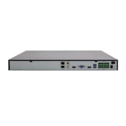NVR 32 Kanals, 4x HDD Max 32TB, HDMI/VGA Video Out, Max 12MP/4K Decoding, In/Out Brandwith 320/320Mbps, 2x USB, 1x RS485, VCA, Uden Harddisk.