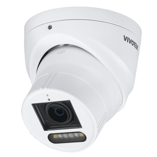 5 MP Udendrs Turret IP66, IK10 (-30c), 2,8-12mm, Smart IR og Hvidt lys 30m, 30fps 2560x1920, AI.