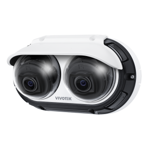 5MP x 2CH Dual-Directional Panoramic AI Camera, 20M IR, 2.8-12mm, 2x30fps 2560x1920