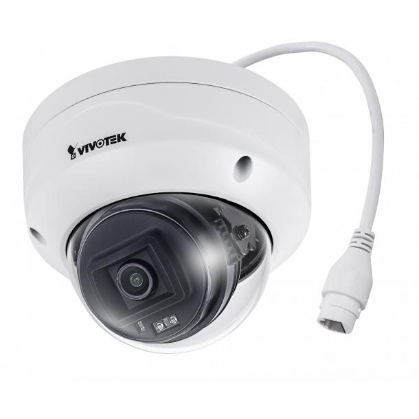 5 MP Outdoor Fixed Dome IP66, IK10 (-30c), 3.6mm, SNV, WDR Pro, Smart IR 30m, Smart stream.