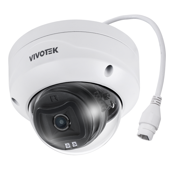 5 MP Outdoor Dome IP66, IK10 (-30c), 3.6mm, Smart IR 30m, 30fps 2560x1920, AI.