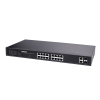 Vivotek 4xGE bt 90W PoE + 12xGE 30W PoE + 2xGE UTP + 2xGE SFP Lite Managed Switch, 260W