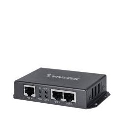 Vivotek 2 Port indendrs PoE Extender med Materialeboks