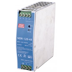 120W Single Output Industrial DIN Rail Power Supply