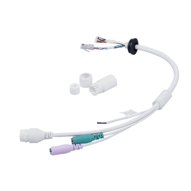 Audio &amp; IO cable for outdoor dome cameras