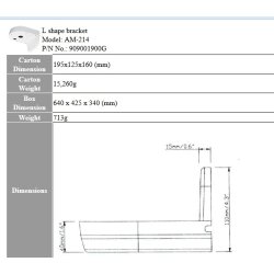 Vivotek wall mounting bracket (v02)