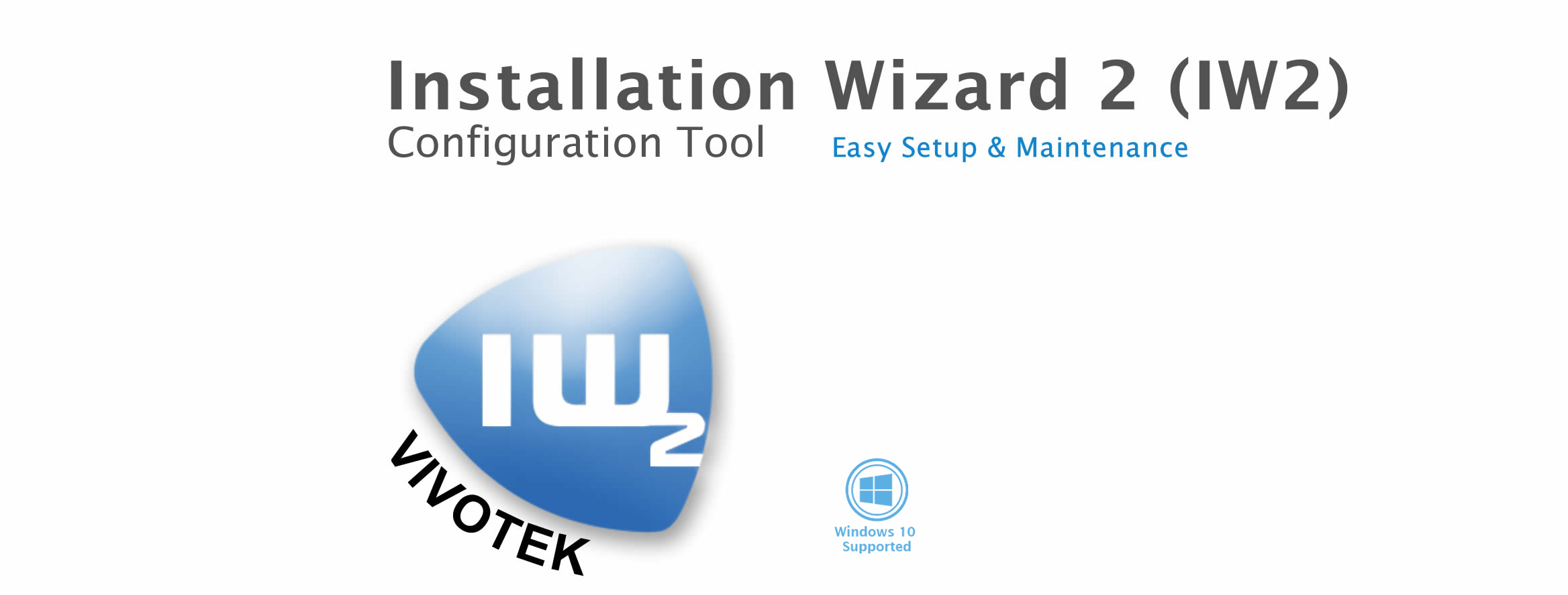 Vivotek Installation Wizard 2 (IW2)